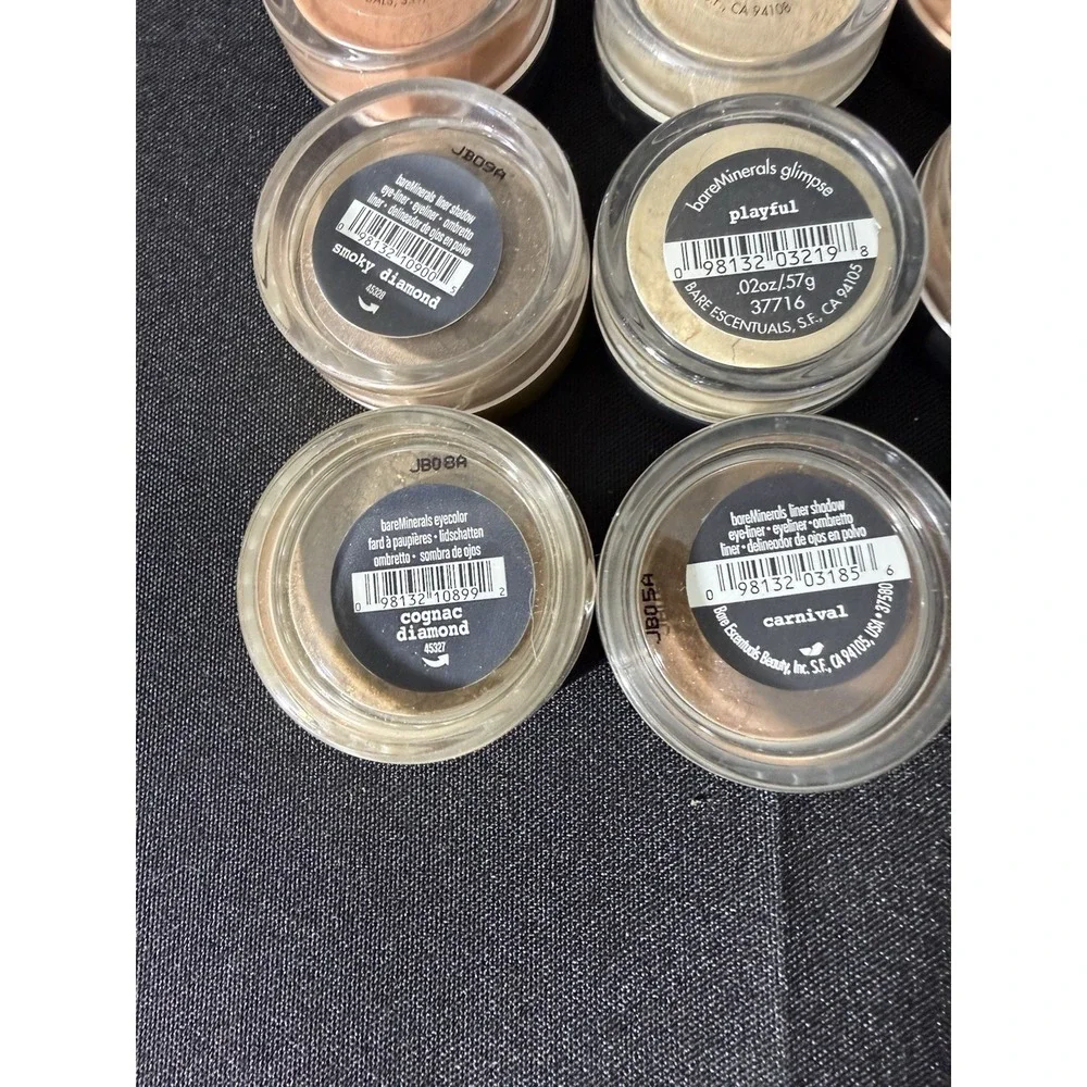 Huge Lot of‎ 14 BARE ESCENTUALS bareMinerals i.d. Eyecolor Glimmer Blush